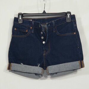 Levis 501  Button Fly Denim Cutoff Shorts  Women's Size 26"